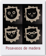 Posavasos de madera