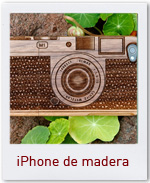 iPhone de madera